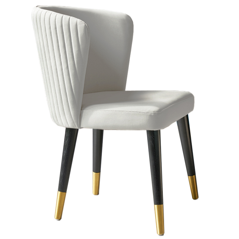 Стул Chair Wide Back белый Белый Латунь в Твери | Loft Concept 