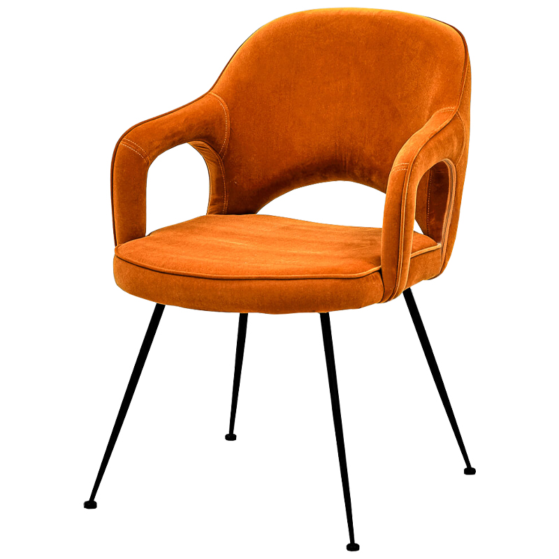 Стул Taube Stool Orange Оранжевый Черный Стул Taube Stool Orange Оранжевый Черный в Твери | Loft Concept