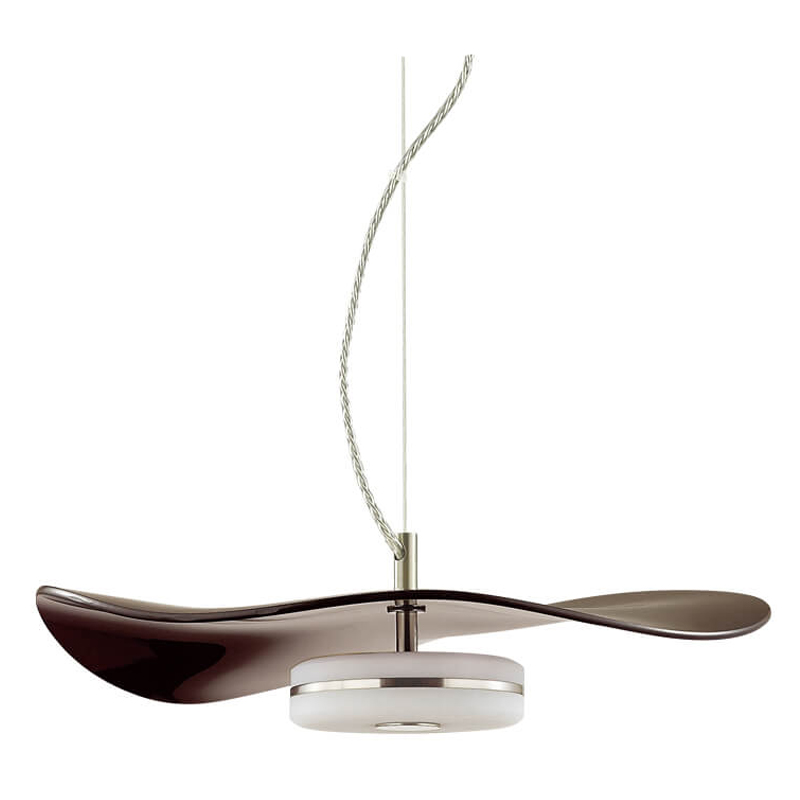 Подвесной светильник Floaty Burgundy Hanging lamp Бургундский красный Никель Подвесной светильник Floaty Burgundy Hanging lamp Бургундский красный Никель в Твери | Loft Concept