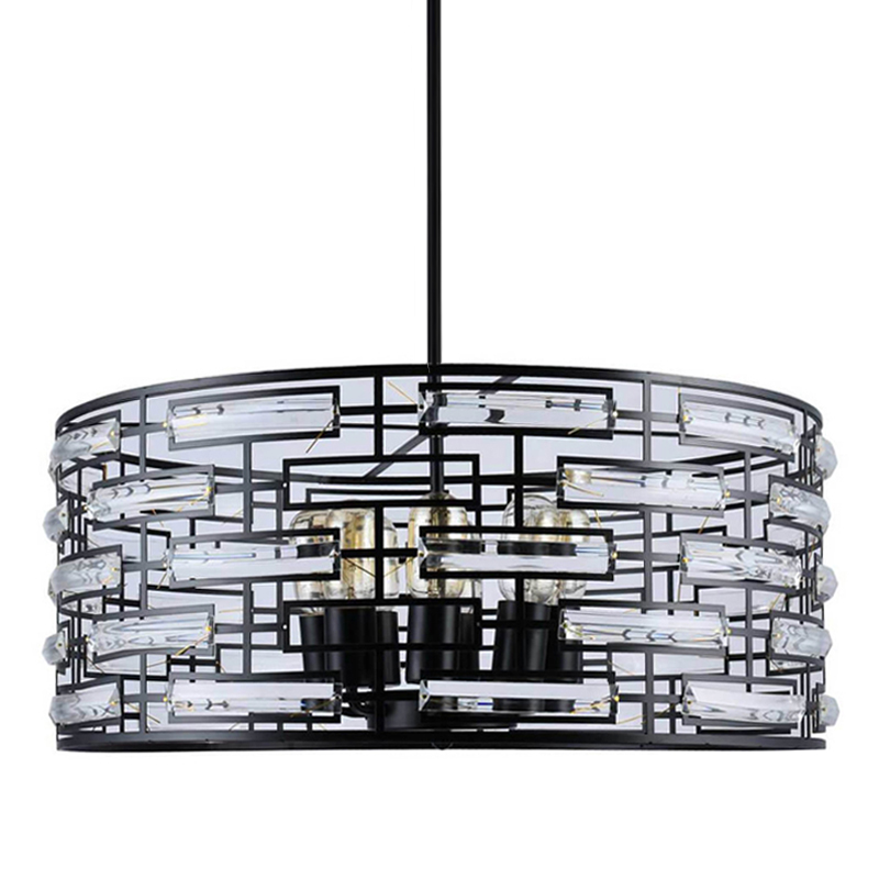 Люстра Metal Coil chandelier 60 Черный в Твери | Loft Concept 