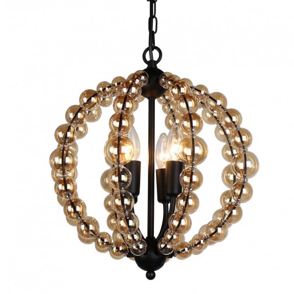Люстра Amber Bamboo Pendant Черный Янтарь (Amber) Люстра Amber Bamboo Pendant Черный Янтарь (Amber) в Твери | Loft Concept