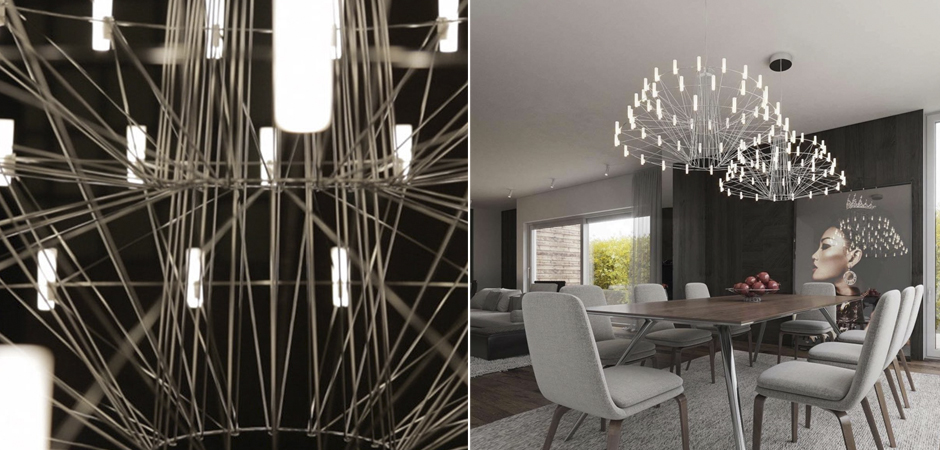 Люстра Moooi Coppelia Nickel Люстра Moooi Coppelia Nickel - Loft-Concept в Твери