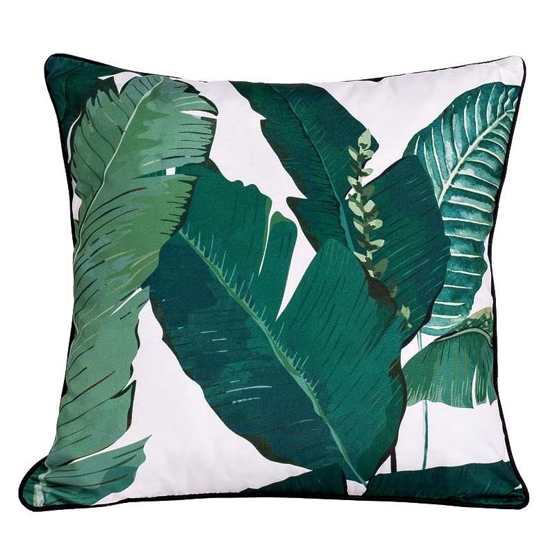 Подушка Tropical Leaves Зеленый Подушка Tropical Leaves Зеленый в Твери | Loft Concept
