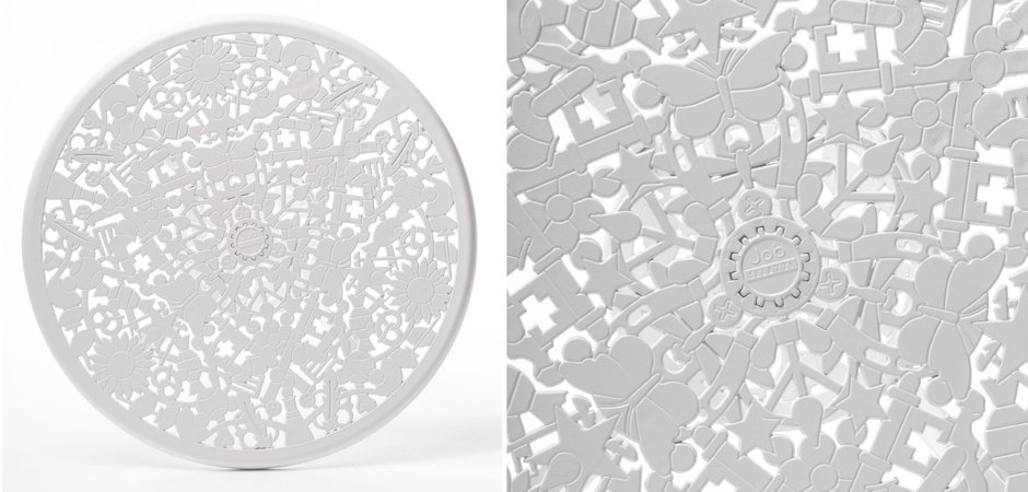 Обеденный стол Seletti Industry Collection ALUMINIUM TABLE – WHITE Обеденный стол Seletti Industry Collection ALUMINIUM TABLE – WHITE - Loft-Concept в Твери