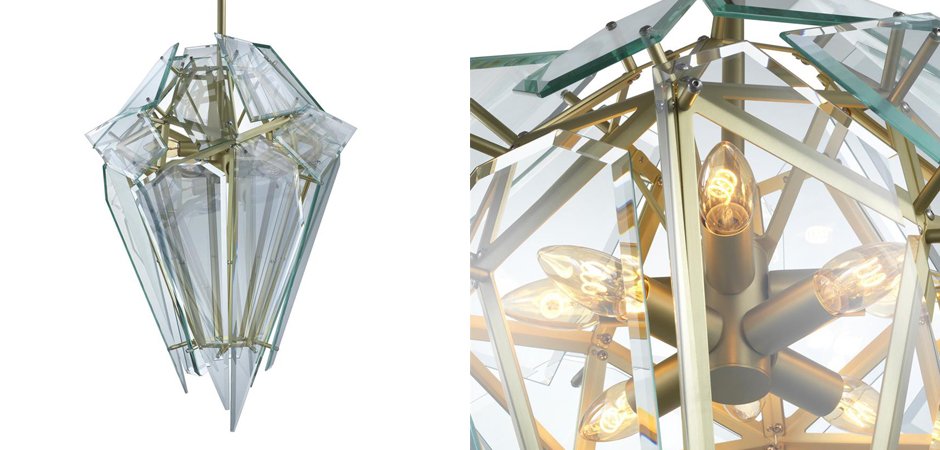 Люстра Chandelier Shard gold Люстра Chandelier Shard gold - Loft-Concept в Твери