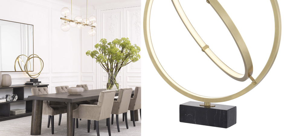 Настольная лампа Eichholtz Table Lamp Cassini Настольная лампа Eichholtz Table Lamp Cassini - Loft-Concept в Твери