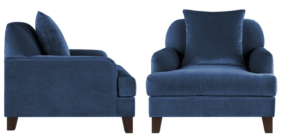 Кресло Grace Deep Blue - Loft-Concept в Твери