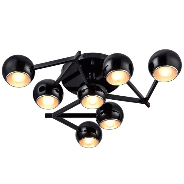 Потолочная люстра Galaxy Chandelier Black Черный Потолочная люстра Galaxy Chandelier Black Черный в Твери | Loft Concept