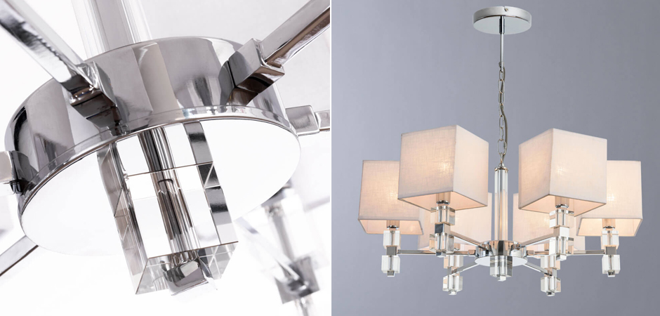 Люстра Tradonico Chandelier Chromium Люстра Tradonico Chandelier Chromium - Loft-Concept в Твери