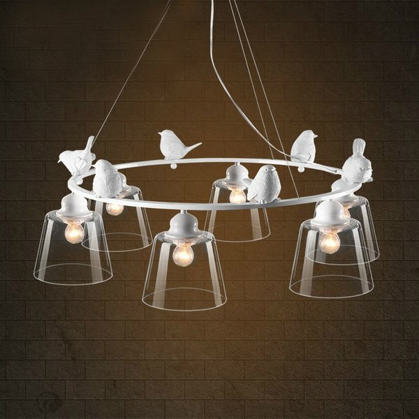 Люстра Provence Bird Chandelier Белый Люстра Provence Bird Chandelier Белый в Твери | Loft Concept