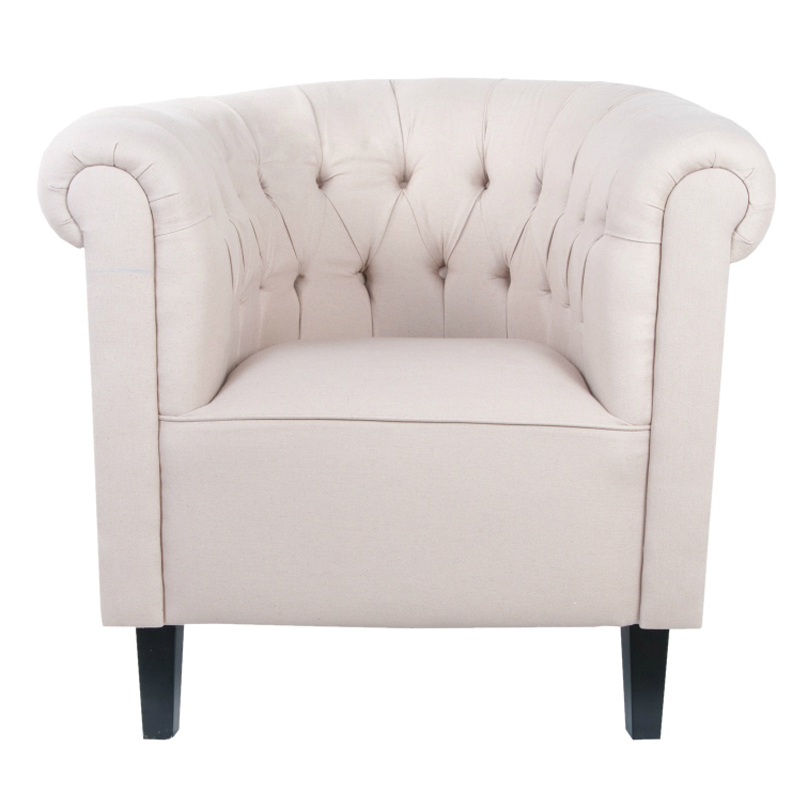 Кресло Redondeado Armchair Бежевый в Твери | Loft Concept 