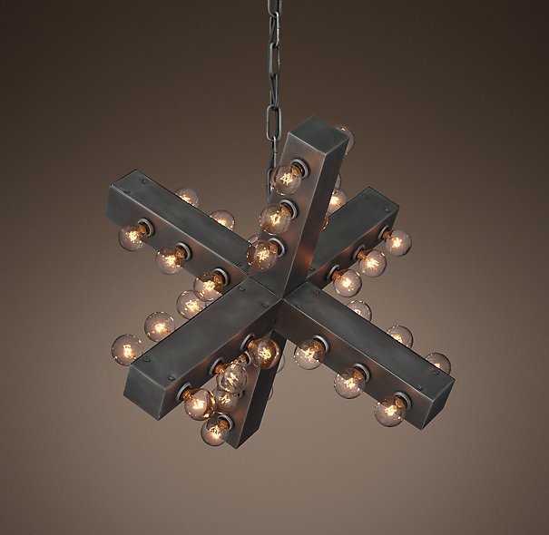 Люстра Nero Chandelier 56 Черный Люстра Nero Chandelier 56 Черный в Твери | Loft Concept