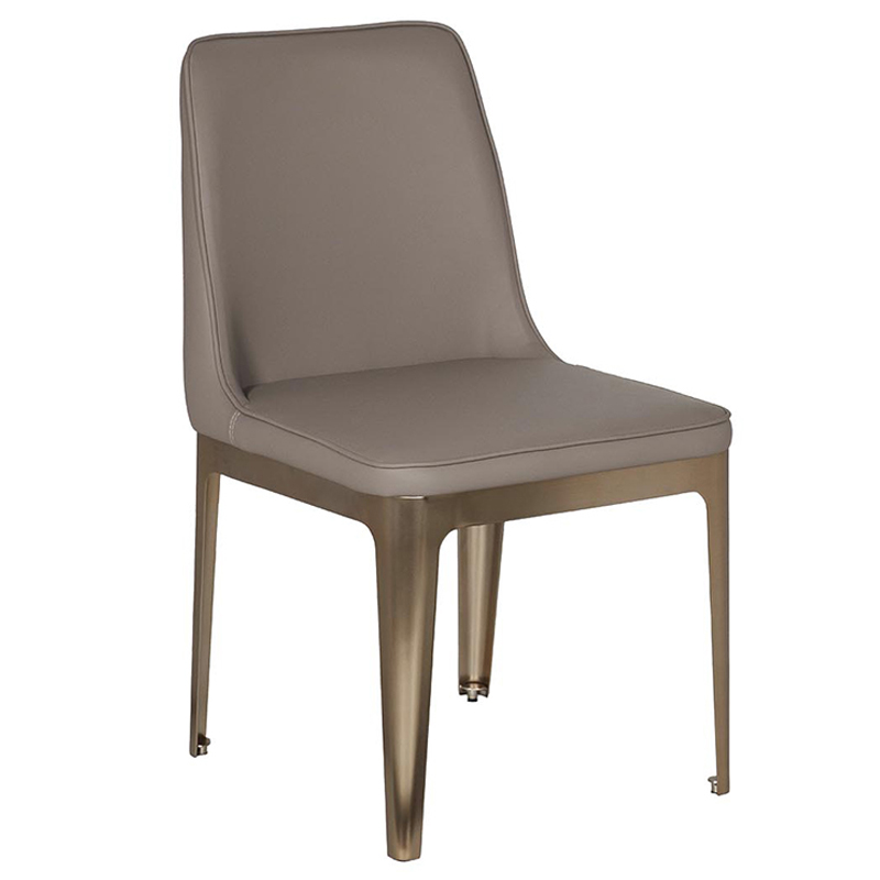 Стул Vohaul Chair light gray Светло-серый Медь Стул Vohaul Chair light gray Светло-серый Медь в Твери | Loft Concept