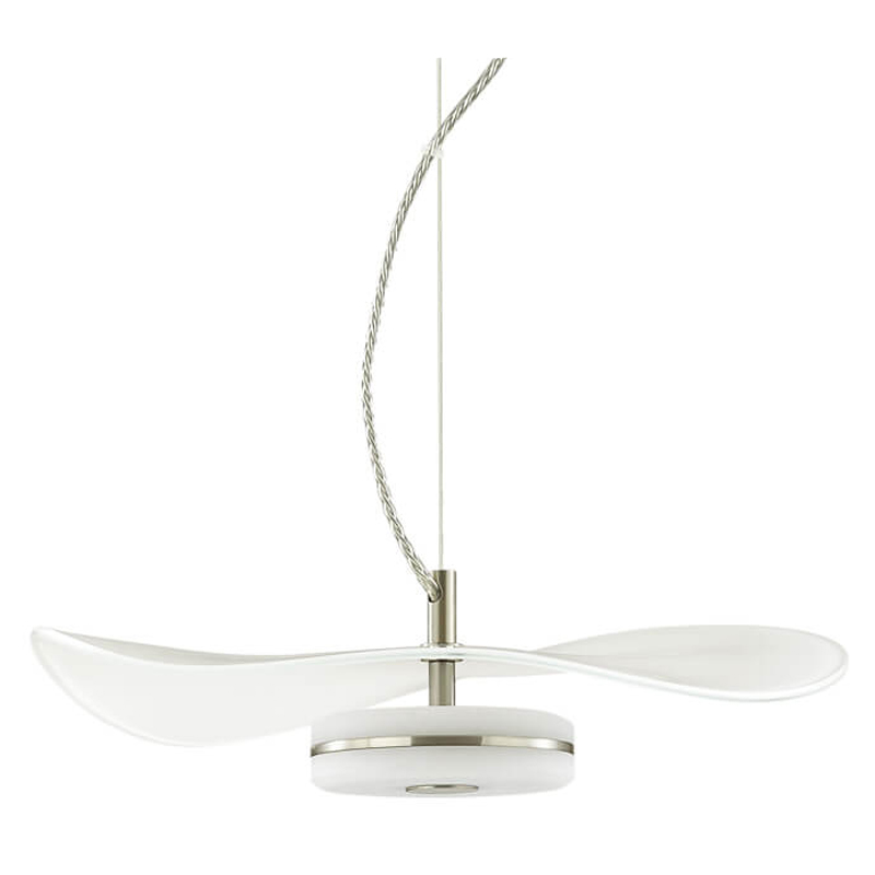 Подвесной светильник Floaty White Hanging lamp Белый Никель Подвесной светильник Floaty White Hanging lamp Белый Никель в Твери | Loft Concept