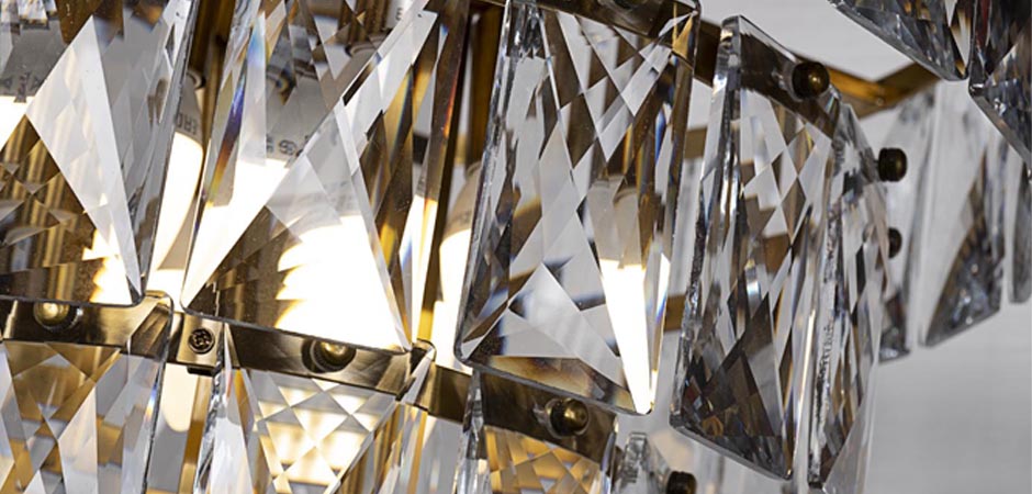 Люстра Tiers Crystal Light Chandelier brass 7 Люстра Tiers Crystal Light Chandelier brass 7 - Loft-Concept в Твери