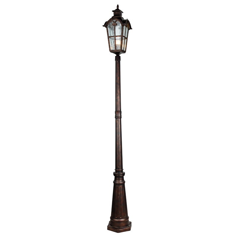 Уличный светильник Curtis Street lamp Темная бронза Прозрачное Стекло Уличный светильник Curtis Street lamp Темная бронза Прозрачное Стекло в Твери | Loft Concept
