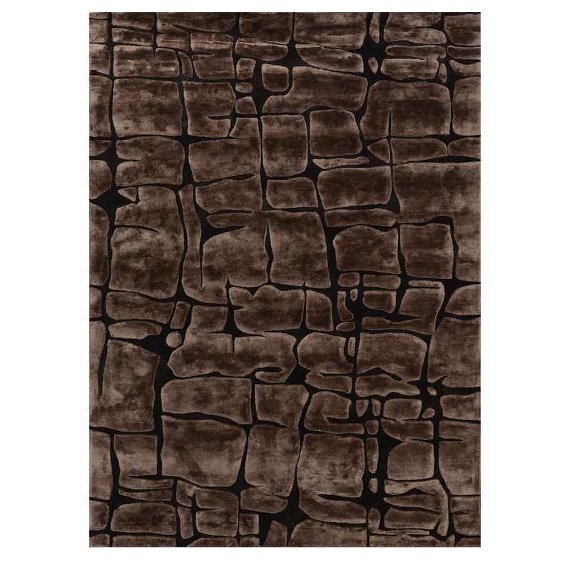 Ковёр из шерсти California Sahara Dark Коричневый Ковёр из шерсти California Sahara Dark Коричневый в Твери | Loft Concept