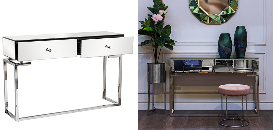 Консоль Transparent Mirror Console Консоль Transparent Mirror Console - Loft-Concept в Твери