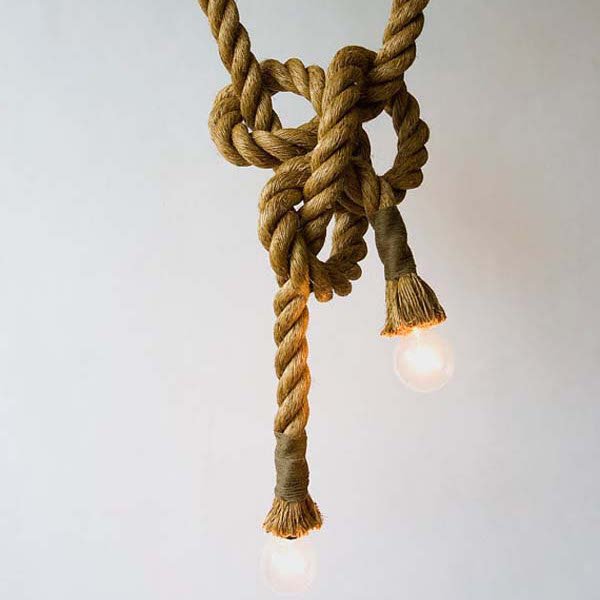 Подвесной светильник Rope Double Подвесной светильник Rope Double в Твери | Loft Concept