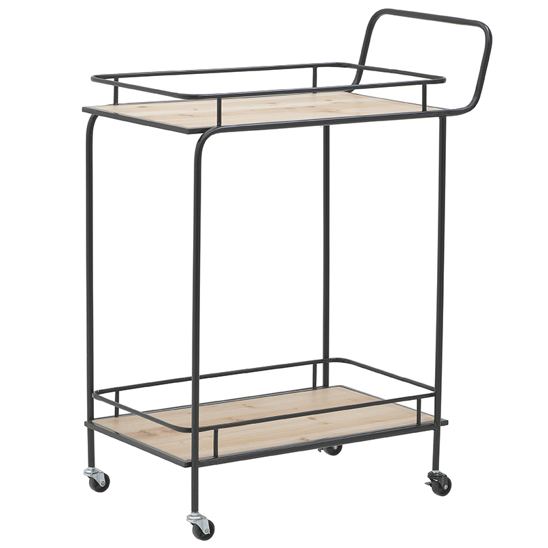 Стол для сервировки Weston Serving Table Черный Древесина Стол для сервировки Weston Serving Table Черный Древесина в Твери | Loft Concept