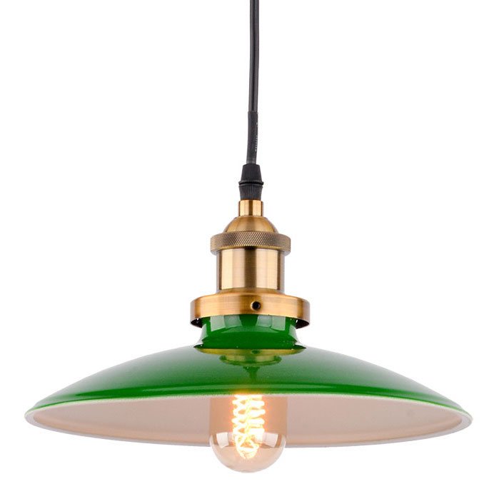 Подвесной светильник Billiards Light Pendant Черный Зеленый Подвесной светильник Billiards Light Pendant Черный Зеленый в Твери | Loft Concept