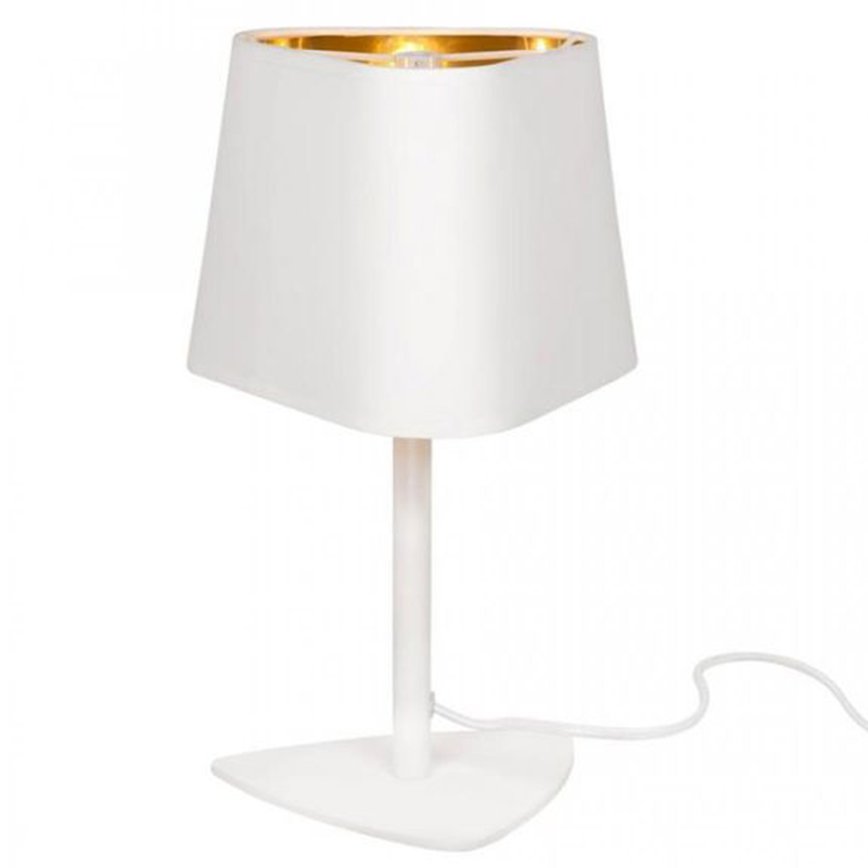 Настольная Лампа Designheure Lighting Table Lamp White Белый Золотой Настольная Лампа Designheure Lighting Table Lamp White Белый Золотой в Твери | Loft Concept