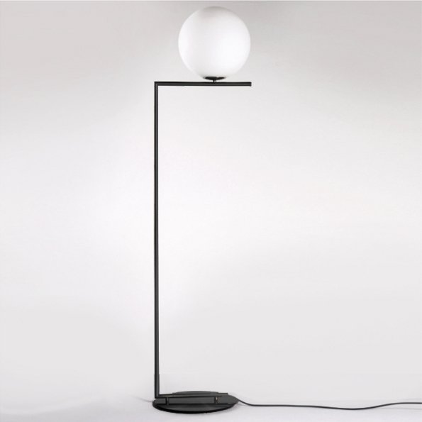 Торшер Flos IC Lights F Black Белый Черный в Твери | Loft Concept 