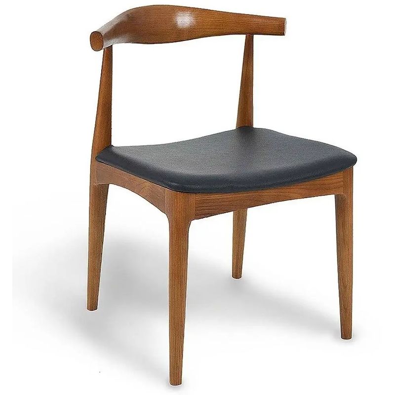 Стул Elbow HANS J.WEGNER Темный Ясень Коричневый Черный Стул Elbow HANS J.WEGNER Темный Ясень Коричневый Черный в Твери | Loft Concept