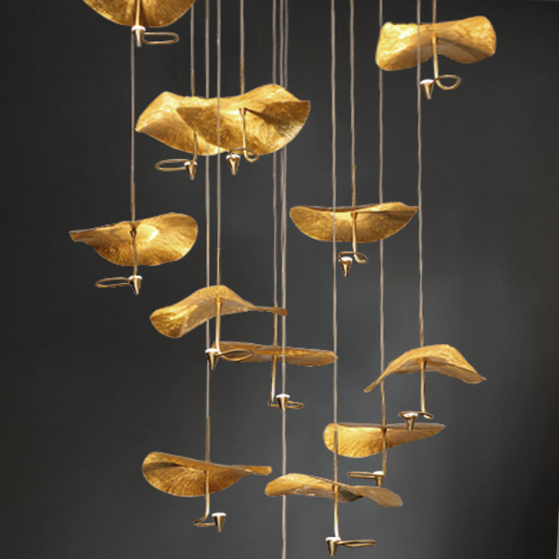 Alda Chandelier Золотой Alda Chandelier Золотой в Твери | Loft Concept