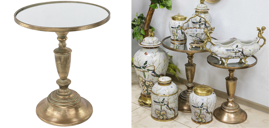 Приставной стол Table Bronze Glass Приставной стол Table Bronze Glass - Loft-Concept в Твери