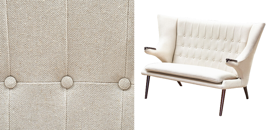 Диван Papa Bear Loveseat Ivory Linen Диван Papa Bear Loveseat Ivory Linen - Loft-Concept в Твери