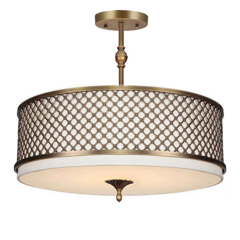 Люстра Kahir Classic Chandelier Латунь Белый Люстра Kahir Classic Chandelier Латунь Белый в Твери | Loft Concept