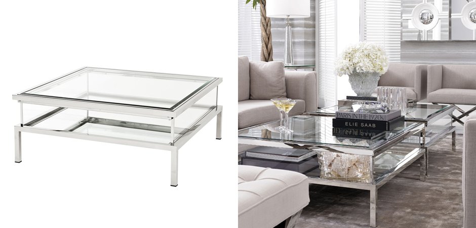 Журнальный стол Eichholtz Coffee Table Harvey Журнальный стол Eichholtz Coffee Table Harvey - Loft-Concept в Твери