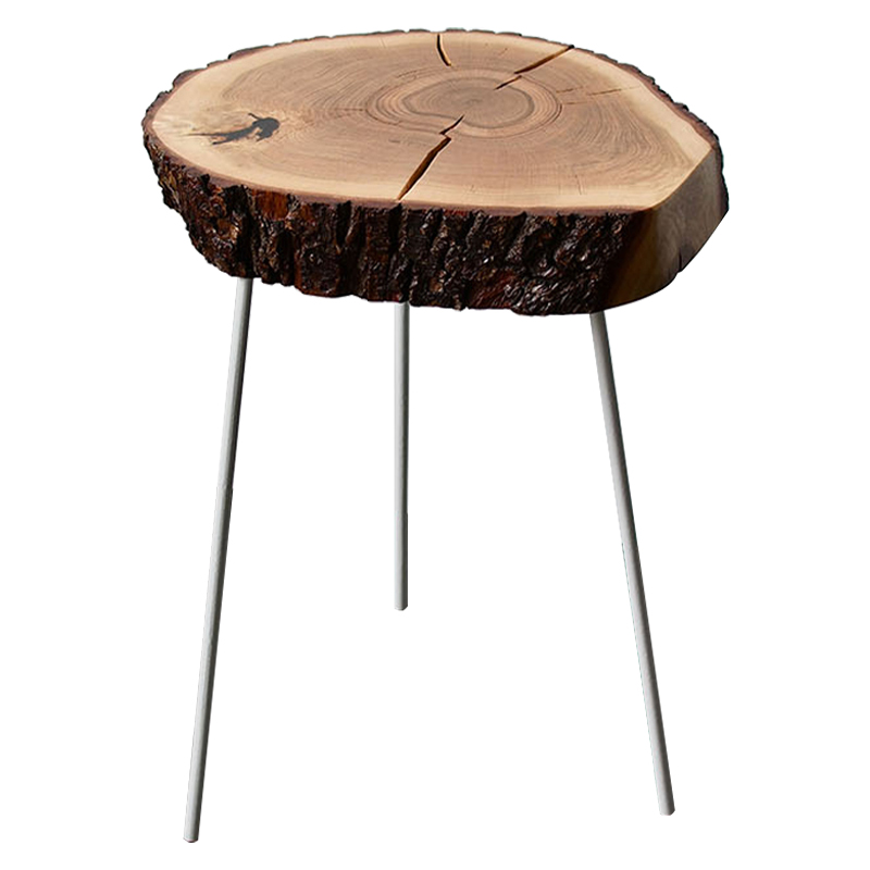 Приставной стол Grant Industrial Metal Rust Side Table Светлый дуб Коричневый Черный Приставной стол Grant Industrial Metal Rust Side Table Светлый дуб Коричневый Черный в Твери | Loft Concept