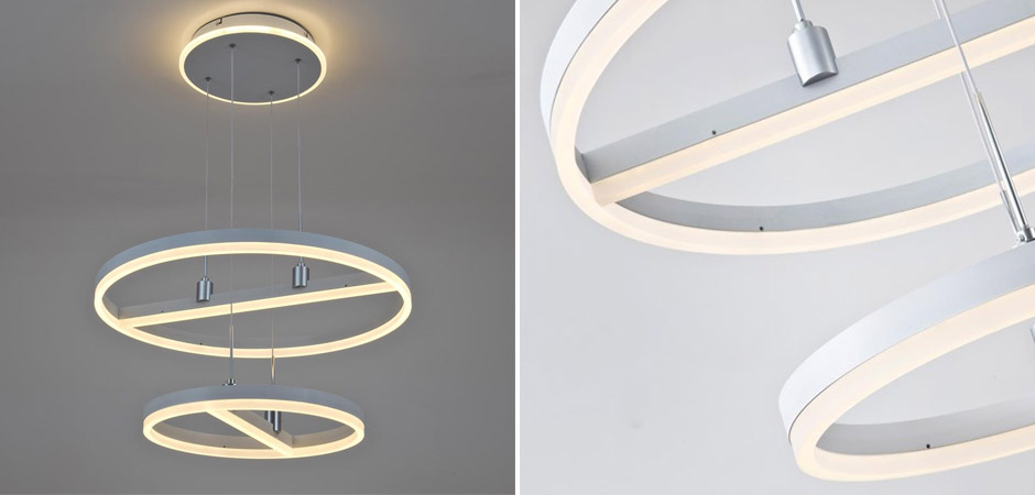 Люстра New Attraction White Светодиодная Люстра New Attraction White Светодиодная - Loft-Concept в Твери