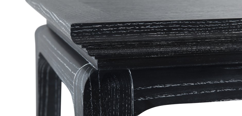 Приставной стол Black Curved Приставной стол Black Curved - Loft-Concept в Твери