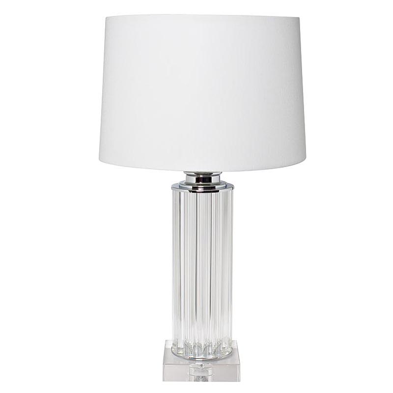 Настольная лампа Arlette Table Lamp Хром Светло-серый Настольная лампа Arlette Table Lamp Хром Светло-серый в Твери | Loft Concept