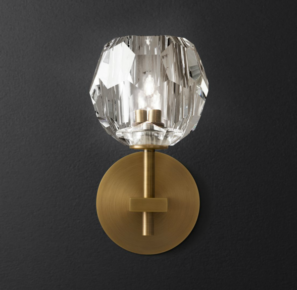 Бра RH Boule de Cristal Single Sconce Brass Латунь Бра RH Boule de Cristal Single Sconce Brass Латунь в Твери | Loft Concept