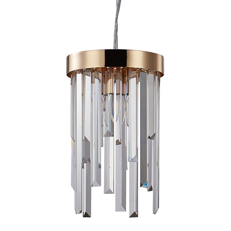 Подвесной светильник Bennett Pendant Lamp Золотой Прозрачный Подвесной светильник Bennett Pendant Lamp Золотой Прозрачный в Твери | Loft Concept