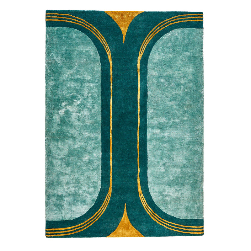 Ковер Carpet Green & Gold Мульти Ковер Carpet Green & Gold Мульти в Твери | Loft Concept