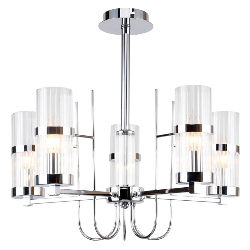 Люстра Circle Dance Glass Chrome Хром Люстра Circle Dance Glass Chrome Хром в Твери | Loft Concept