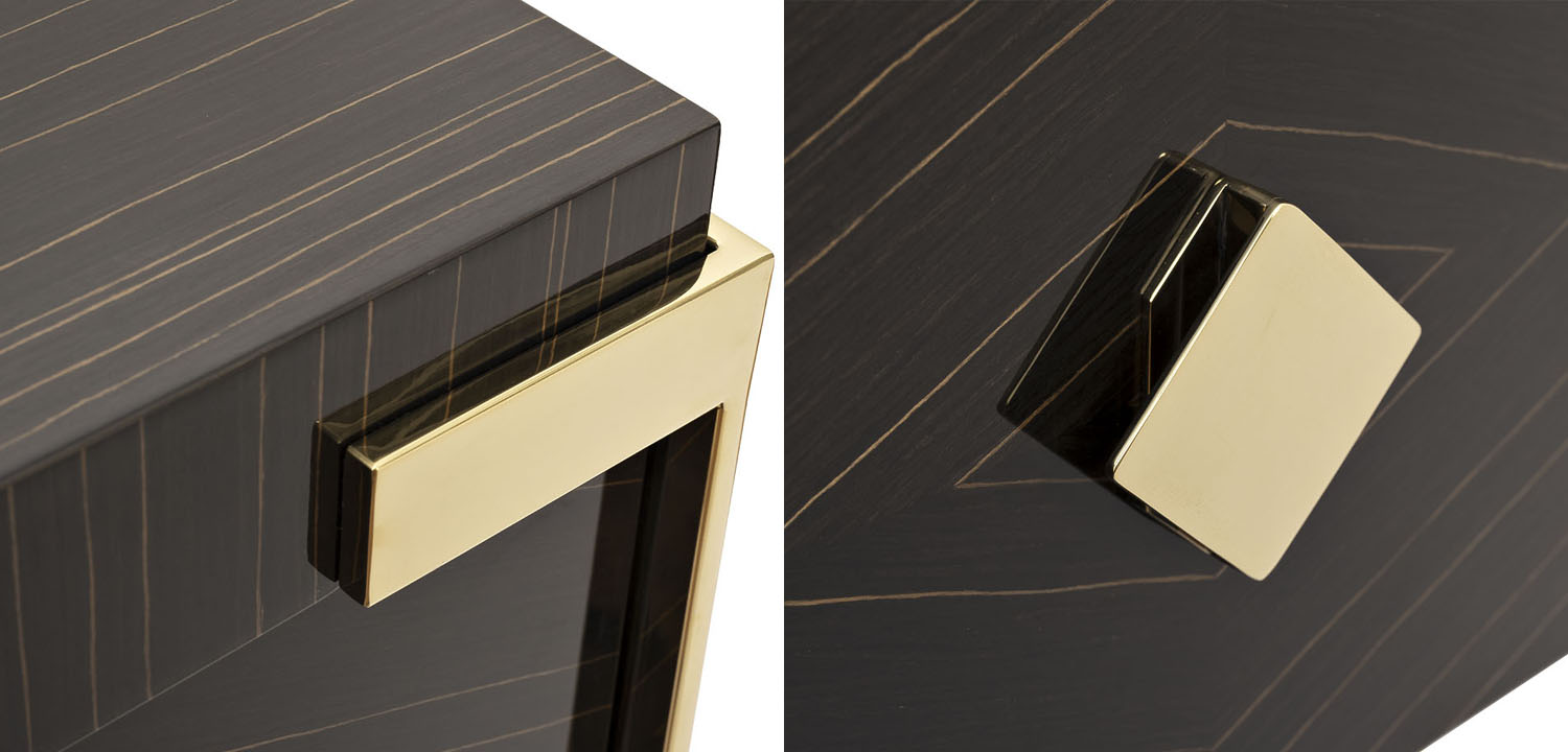 Тумба Mercer Golden Geometry - фото №1