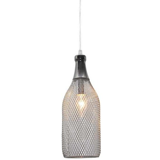 Подвесной светильник Loft Grid Pendant Tall Chrome Хром Подвесной светильник Loft Grid Pendant Tall Chrome Хром в Твери | Loft Concept