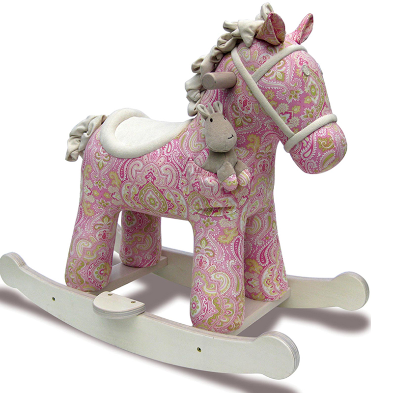 Лошадка-качалка розовая Kaylee Pony Розовый Лошадка-качалка розовая Kaylee Pony Розовый в Твери | Loft Concept