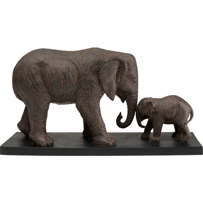 Статуэтка Dumbo Elephants Коричневый Статуэтка Dumbo Elephants Коричневый в Твери | Loft Concept