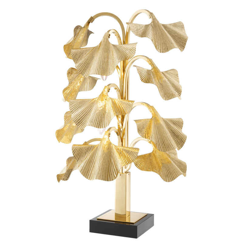 Настольная лампа Eichholtz Table Lamp Donati Латунь Черный Настольная лампа Eichholtz Table Lamp Donati Латунь Черный в Твери | Loft Concept