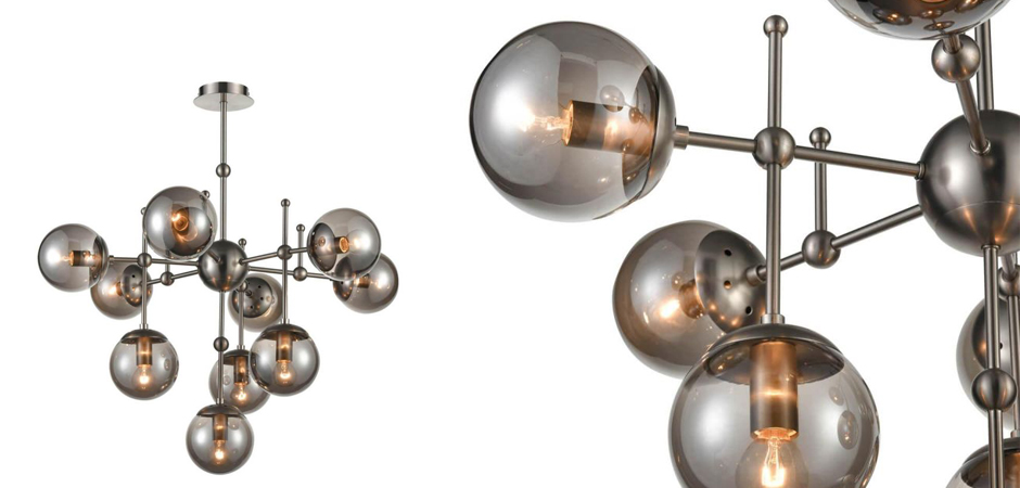 Люстра Smoke Balls Chandelier 10 Люстра Smoke Balls Chandelier 10 - Loft-Concept в Твери