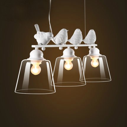 Люстра Provence Bird Pendant Line 3 Белый Люстра Provence Bird Pendant Line 3 Белый в Твери | Loft Concept
