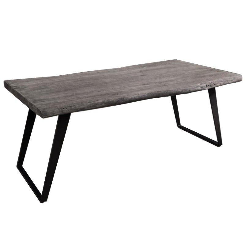 Обеденный стол Eco Dark Wood Дерево Серый Черный Обеденный стол Eco Dark Wood Дерево Серый Черный в Твери | Loft Concept