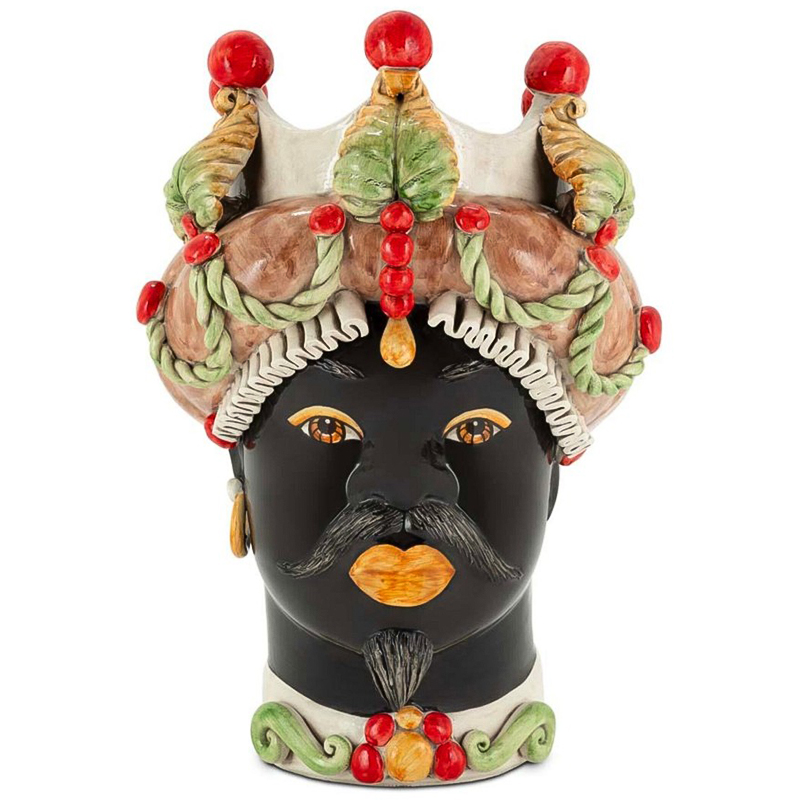 Ваза Vase Moro Man Medium Rustic Мульти Ваза Vase Moro Man Medium Rustic Мульти в Твери | Loft Concept